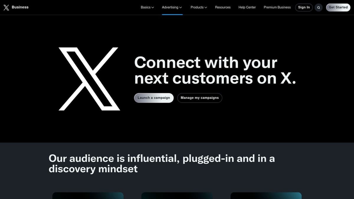 X (Twitter) — native scheduled posts via Ads/Creatives