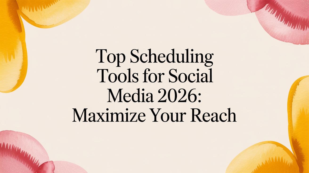 Top Social Media Scheduling Tools for 2026 to Maximize Reach