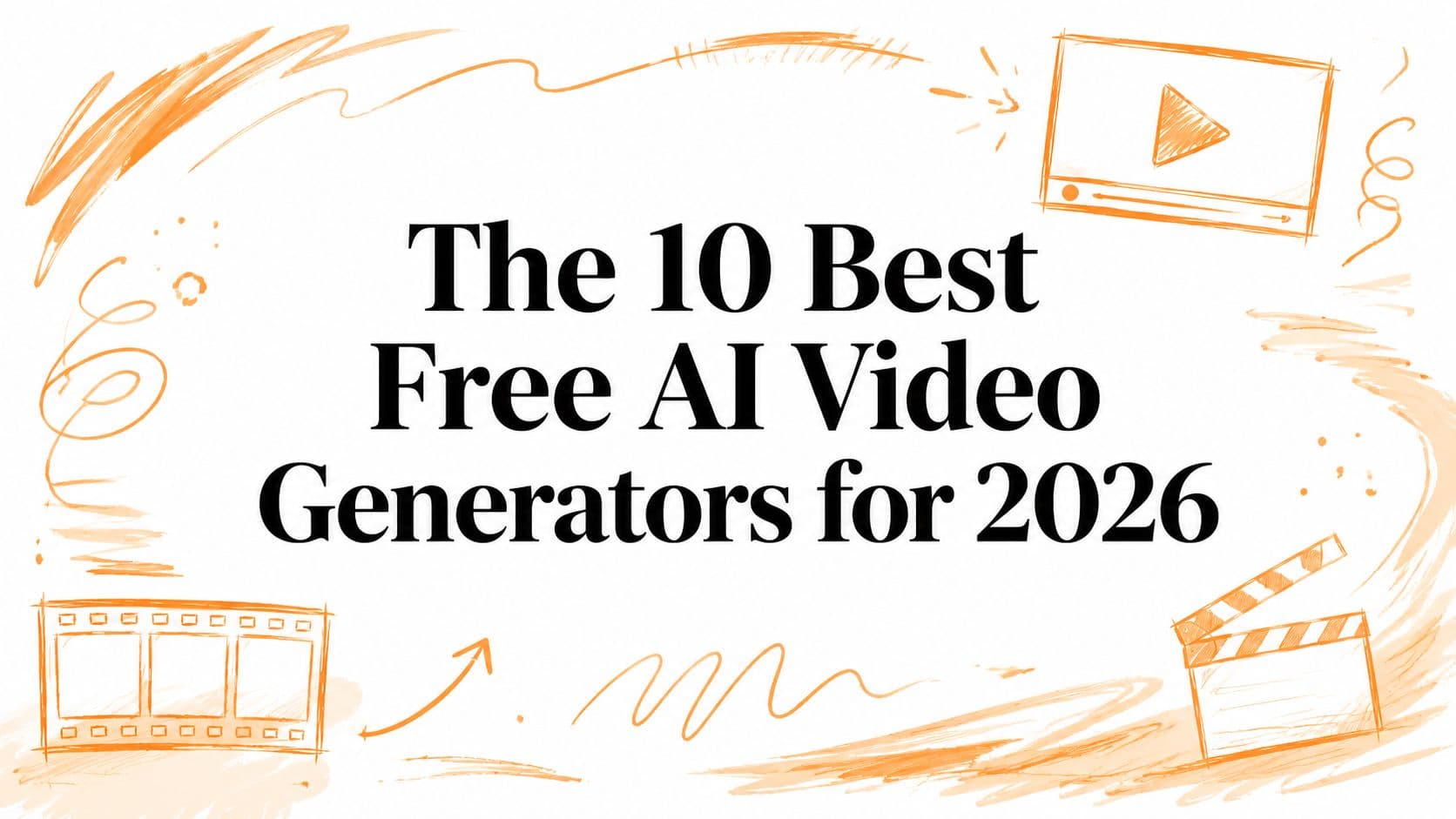 The 10 Best Free AI Video Generators for 2026
