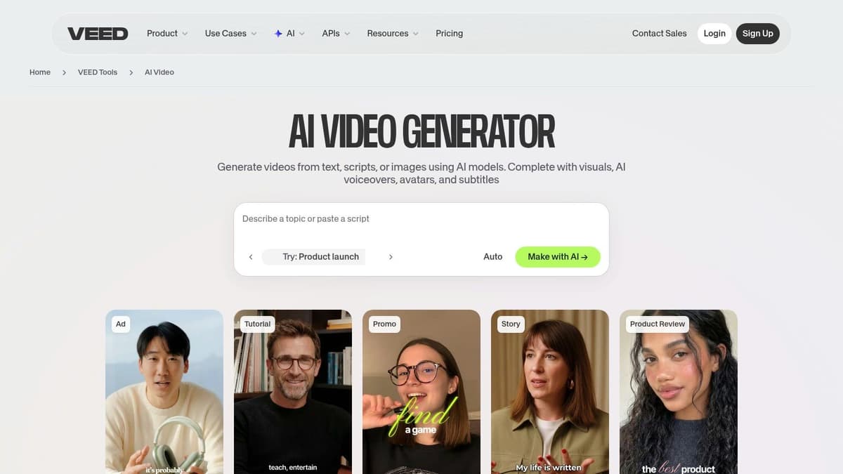 VEED AI Video