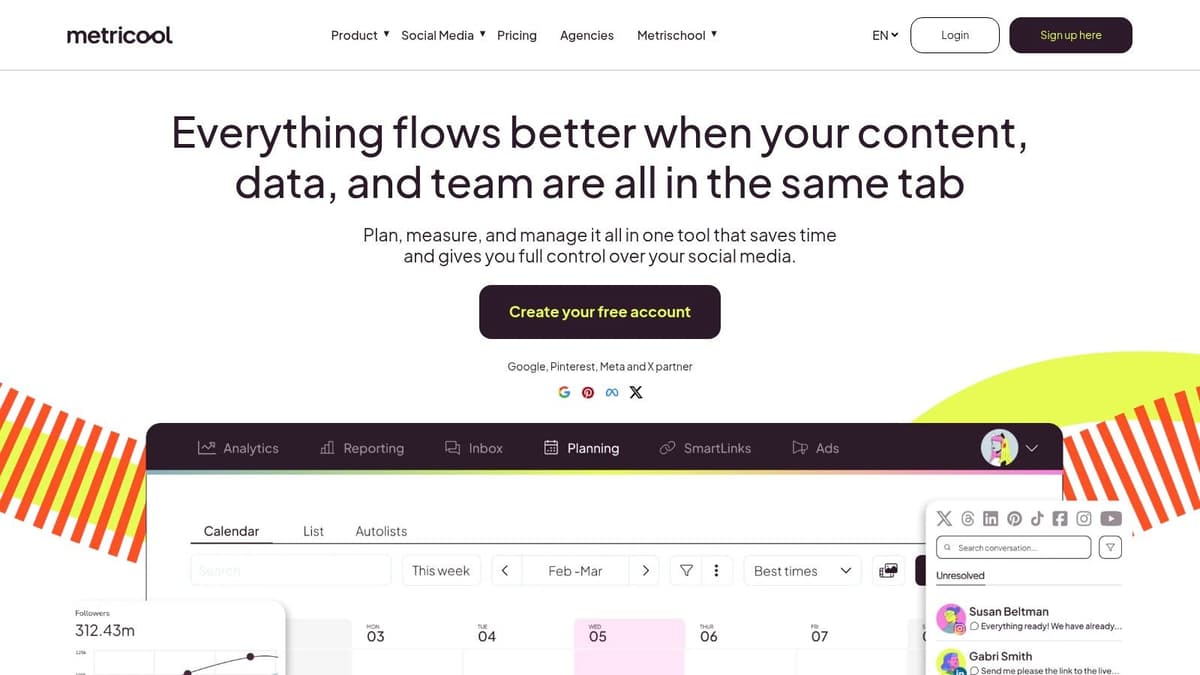 Metricool Hashtag Tracker